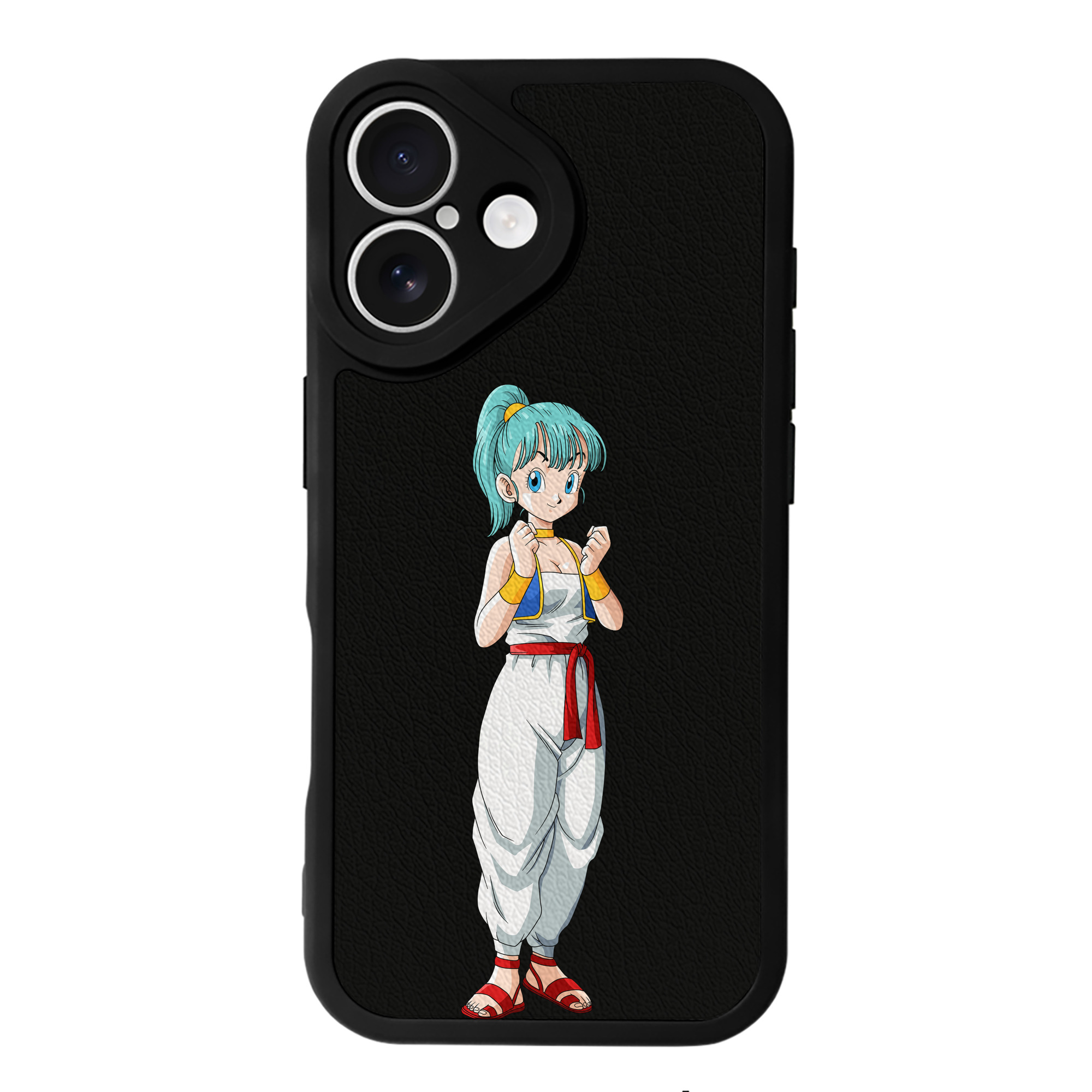 （画像用） ドラゴンボール DRAGON BALL 【iPhone 16シリーズ対応】シリコンスマホケース（レザー調） 材質：シリコン